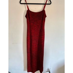 90’s vintage cheetah dress